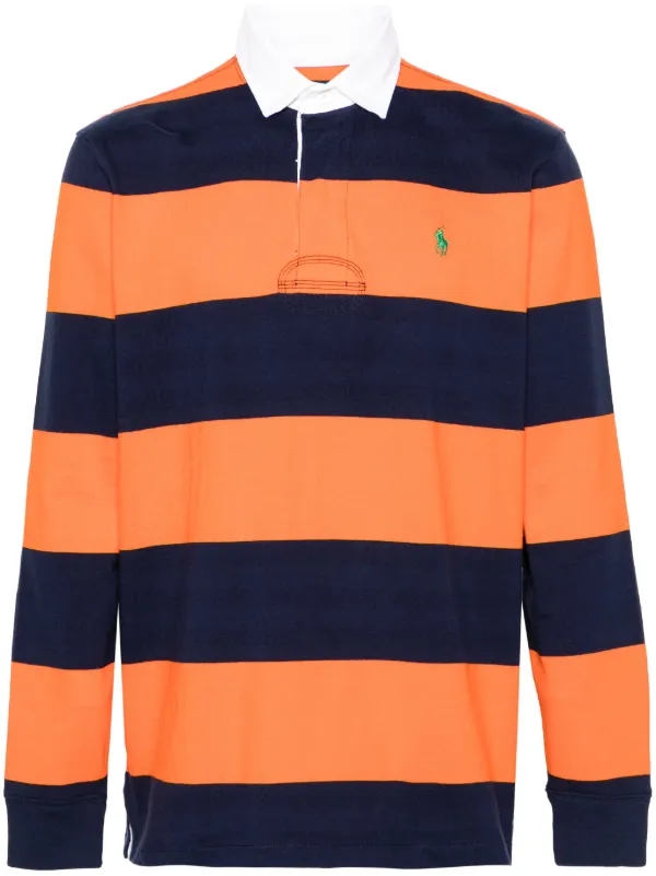 Ralph lauren polo striped long sleeve discount