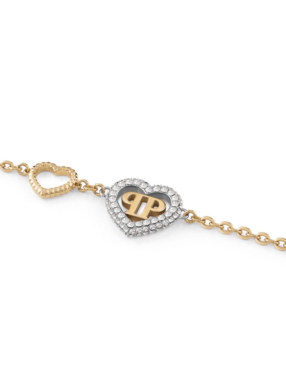 Philipp Plein rocked hearts bracelet Women