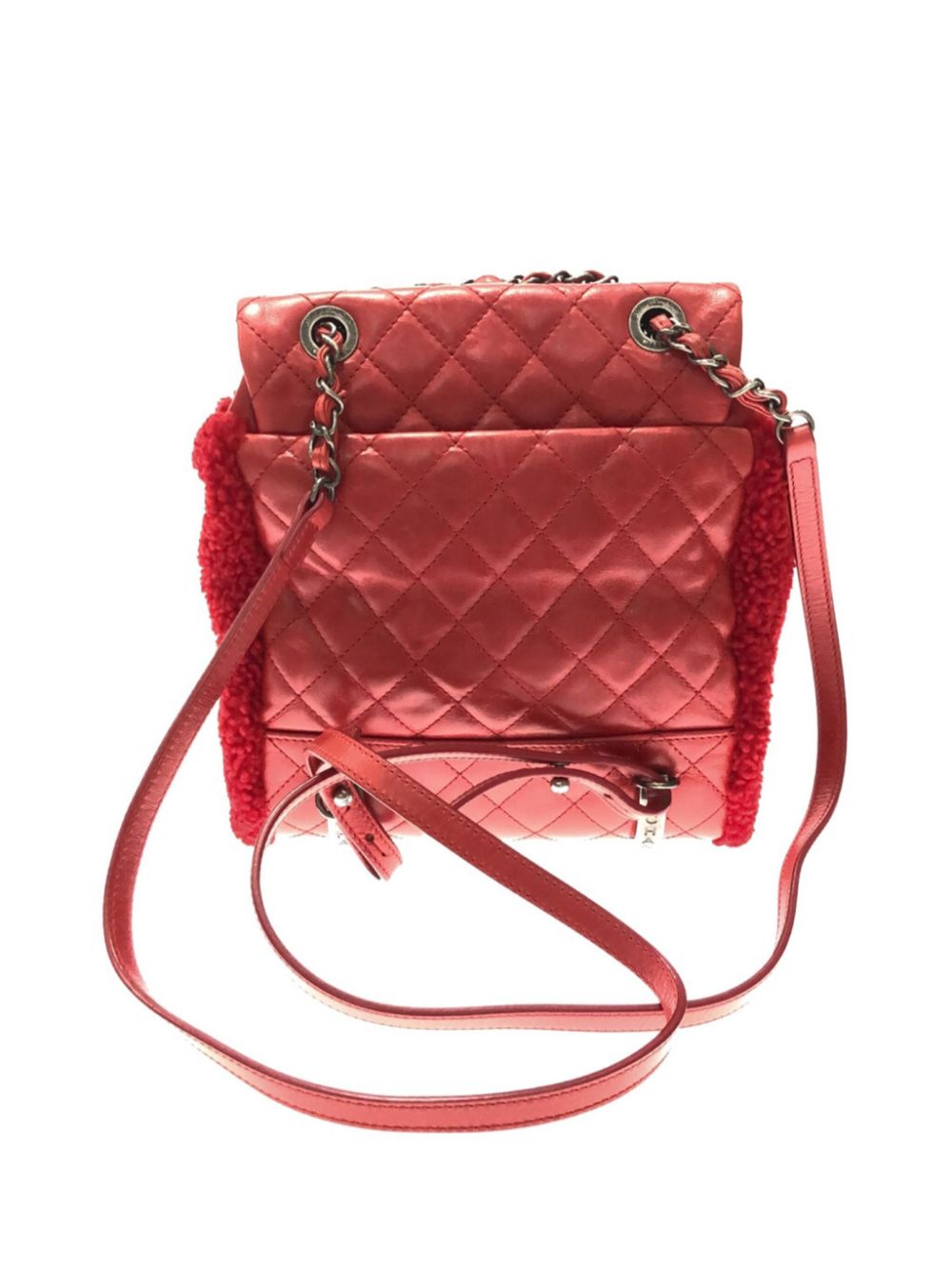 CHANEL Pre-Owned 2015 small Paris-Salzburg Mountain backpack - Rood