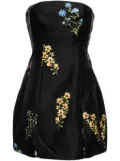 Sachin & Babi Alanna floral-print minidress - Black