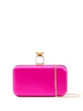 Sachin & Babi On The Rocks satin clutch bag - Pink