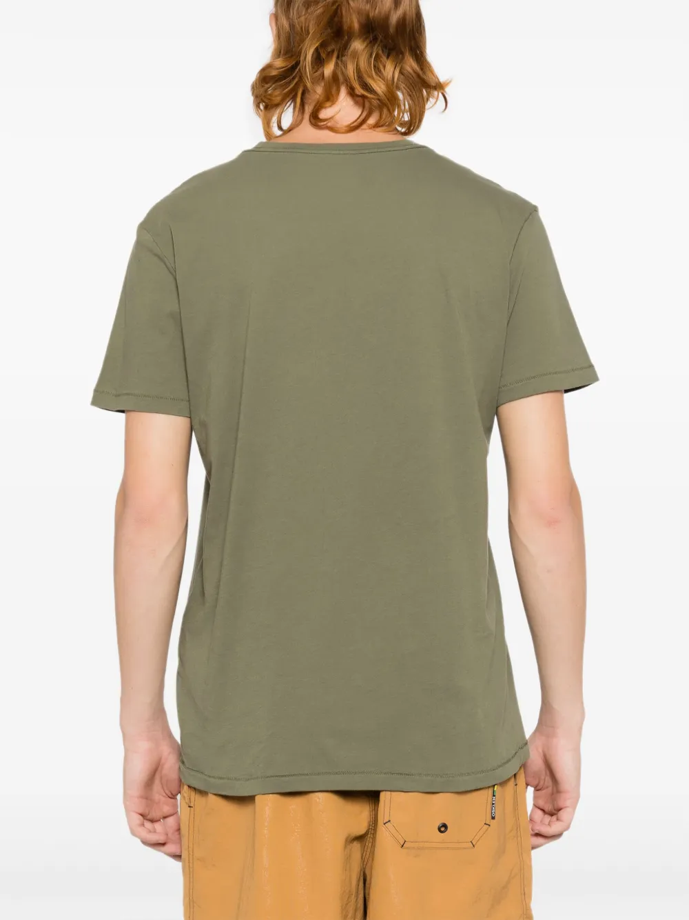 Osklen Katoenen T-shirt met logoprint Groen
