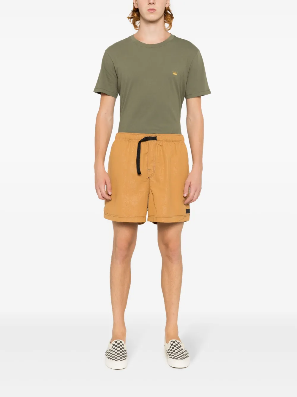 Osklen Katoenen T-shirt met logoprint Groen
