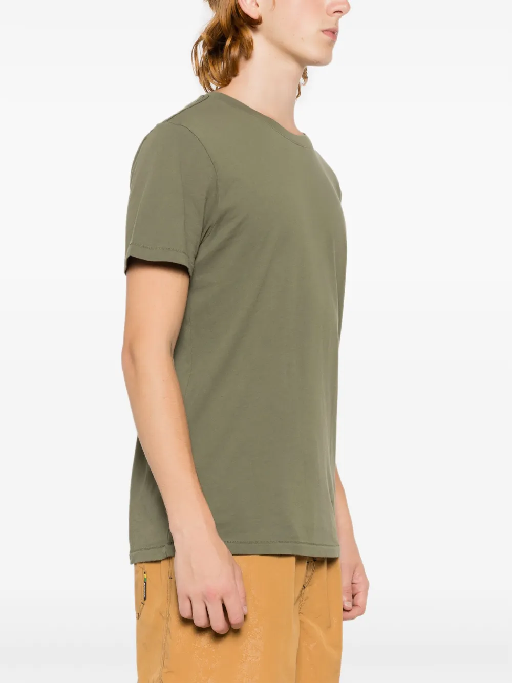 Osklen Katoenen T-shirt met logoprint Groen