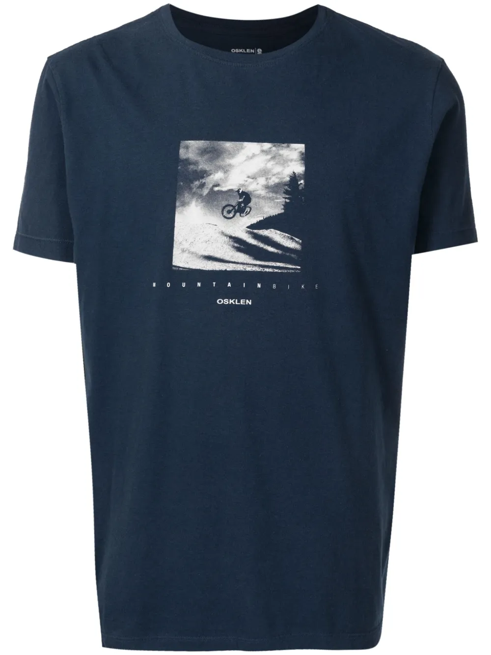 Osklen Katoenen T-shirt met fotoprint Blauw