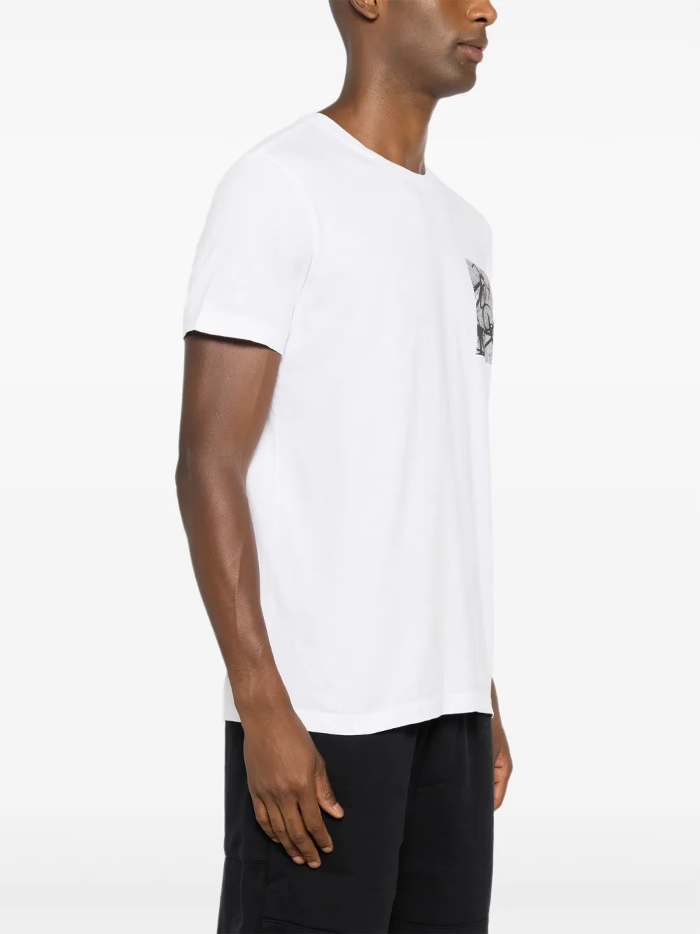 Osklen Katoenen T-shirt met grafische print Wit