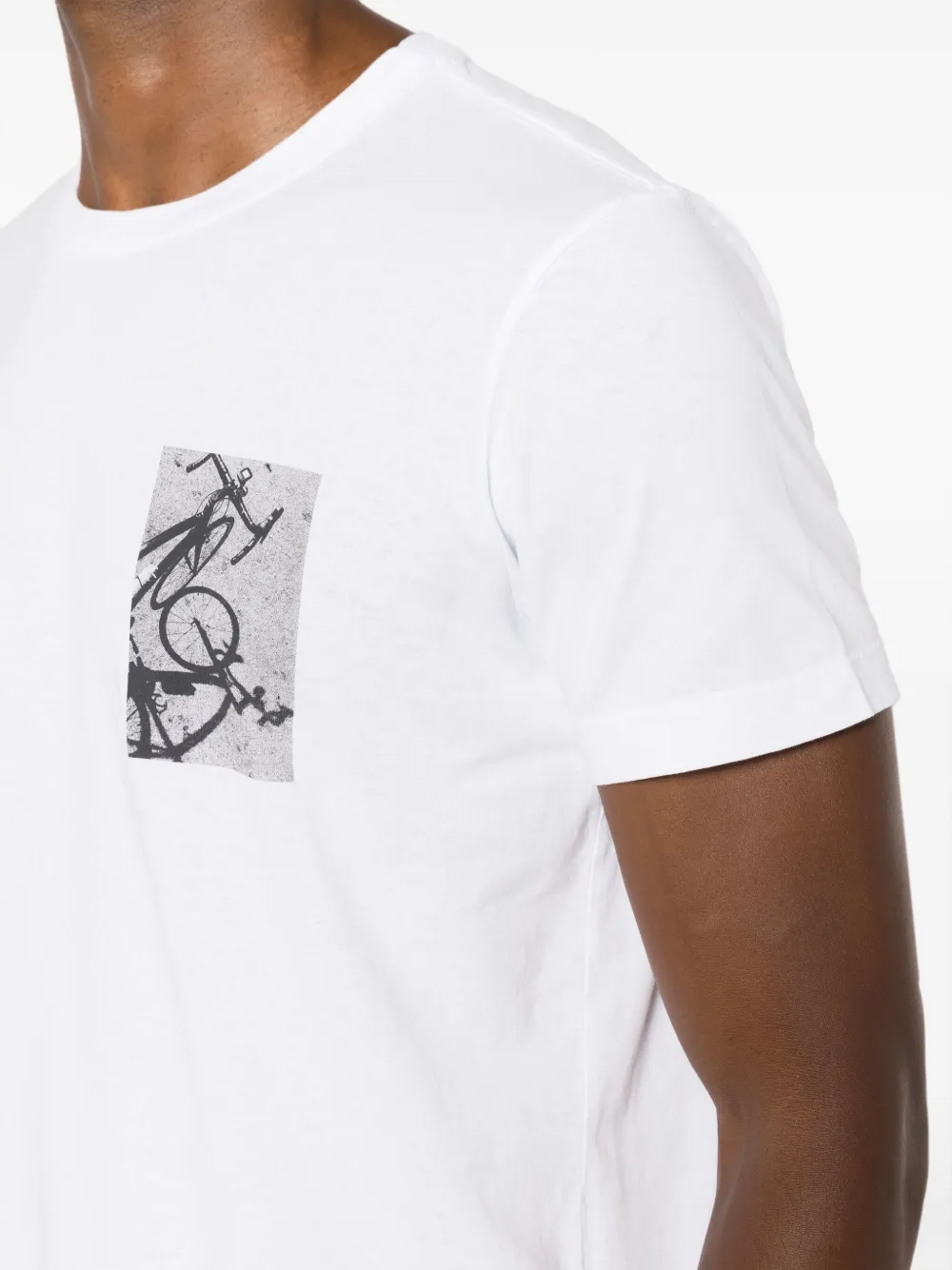 Osklen Katoenen T-shirt met grafische print Wit
