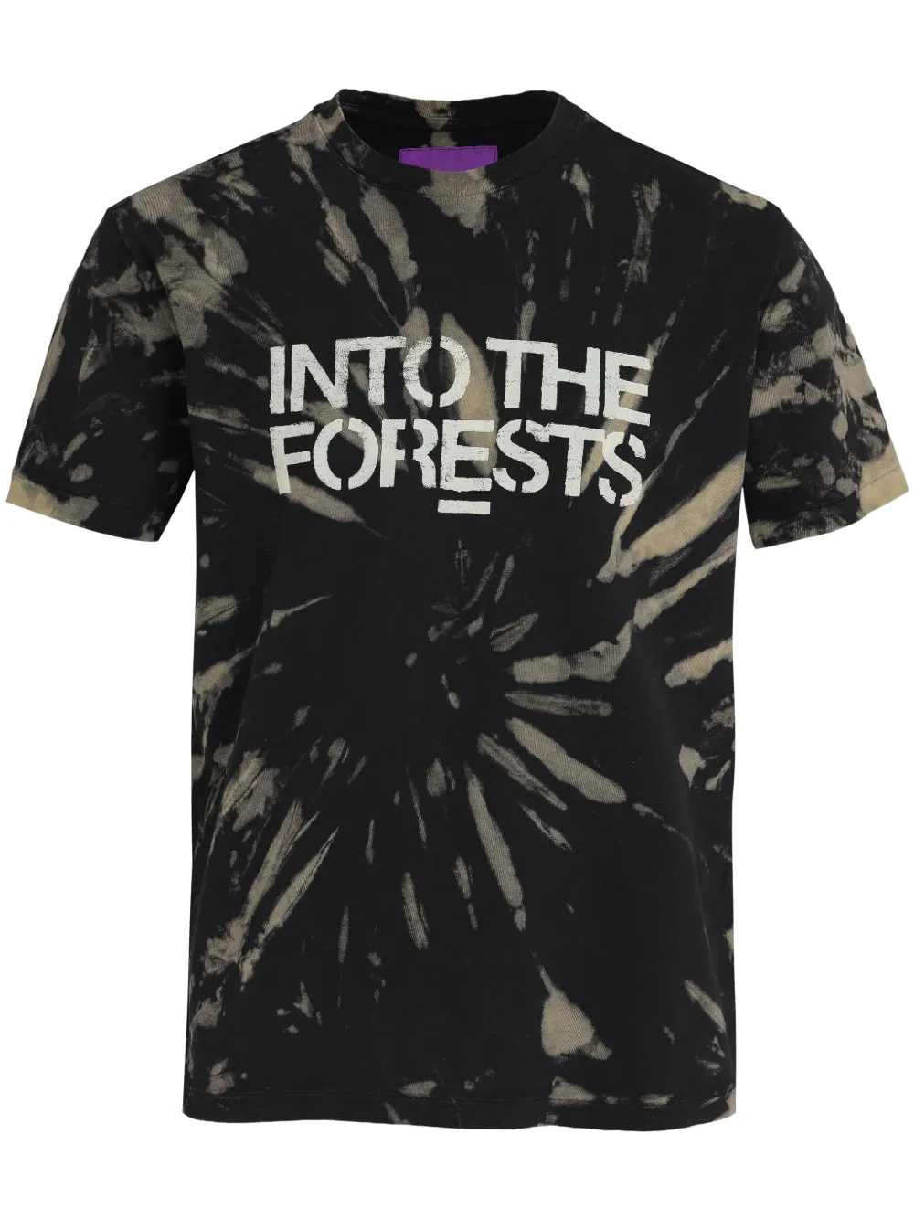 Osklen Camiseta Into the Forests tie-dye | Preto | Image 1