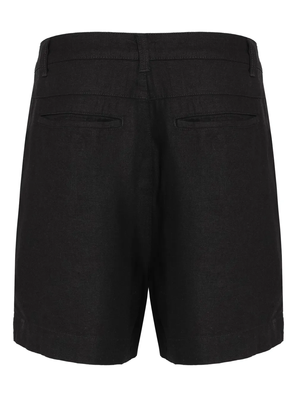 Osklen Linnen bermuda shorts - Zwart
