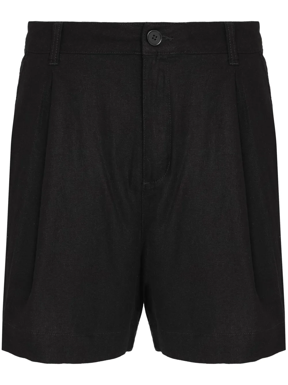 Osklen linen bermuda shorts | Black | Image 1
