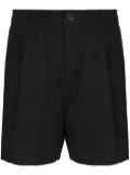 Osklen linen bermuda shorts - Black