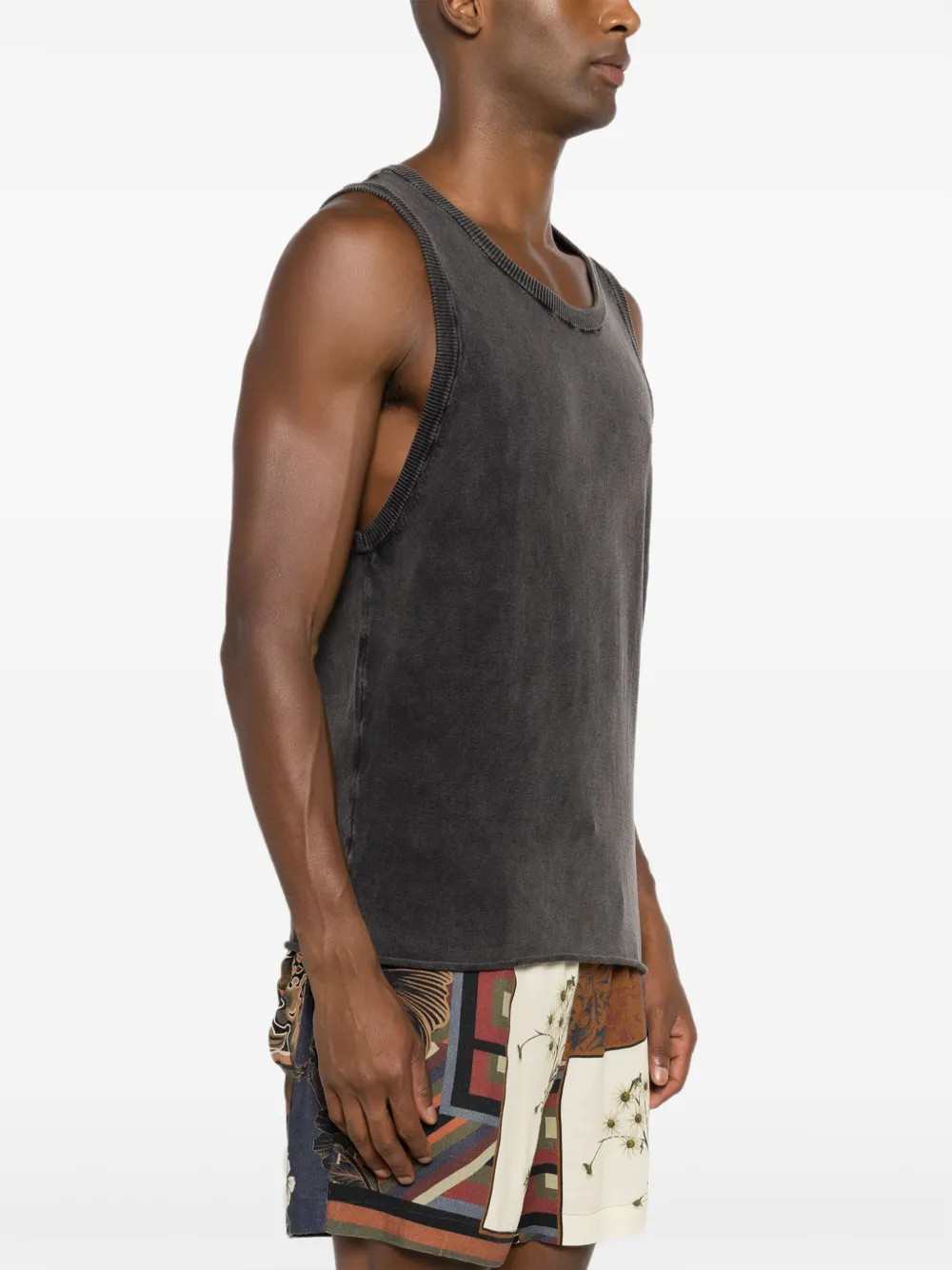 Osklen Tanktop van katoen-jerseyblend Grijs