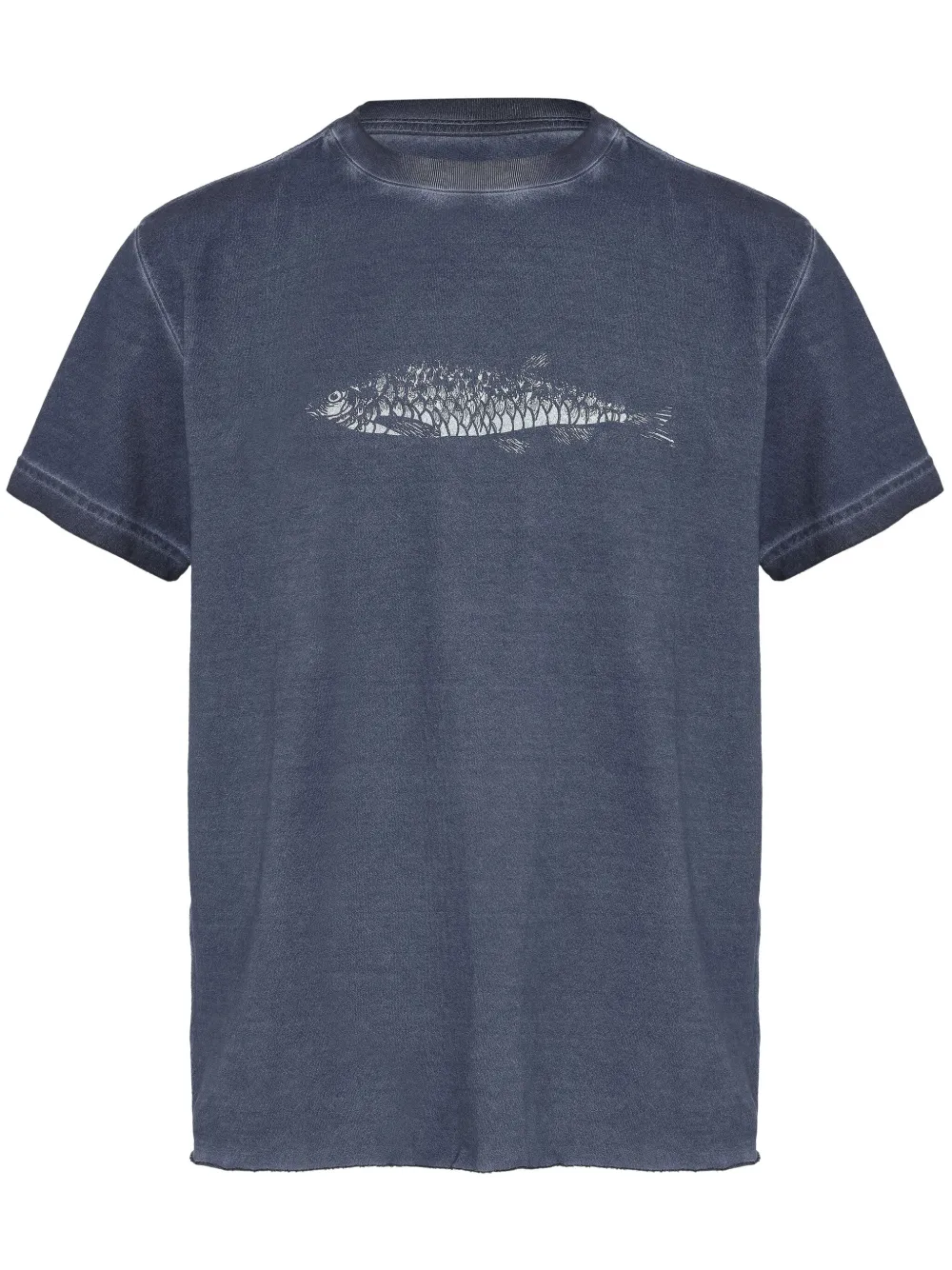 Osklen Camiseta Double Watercolour Fish | Azul | Image 1