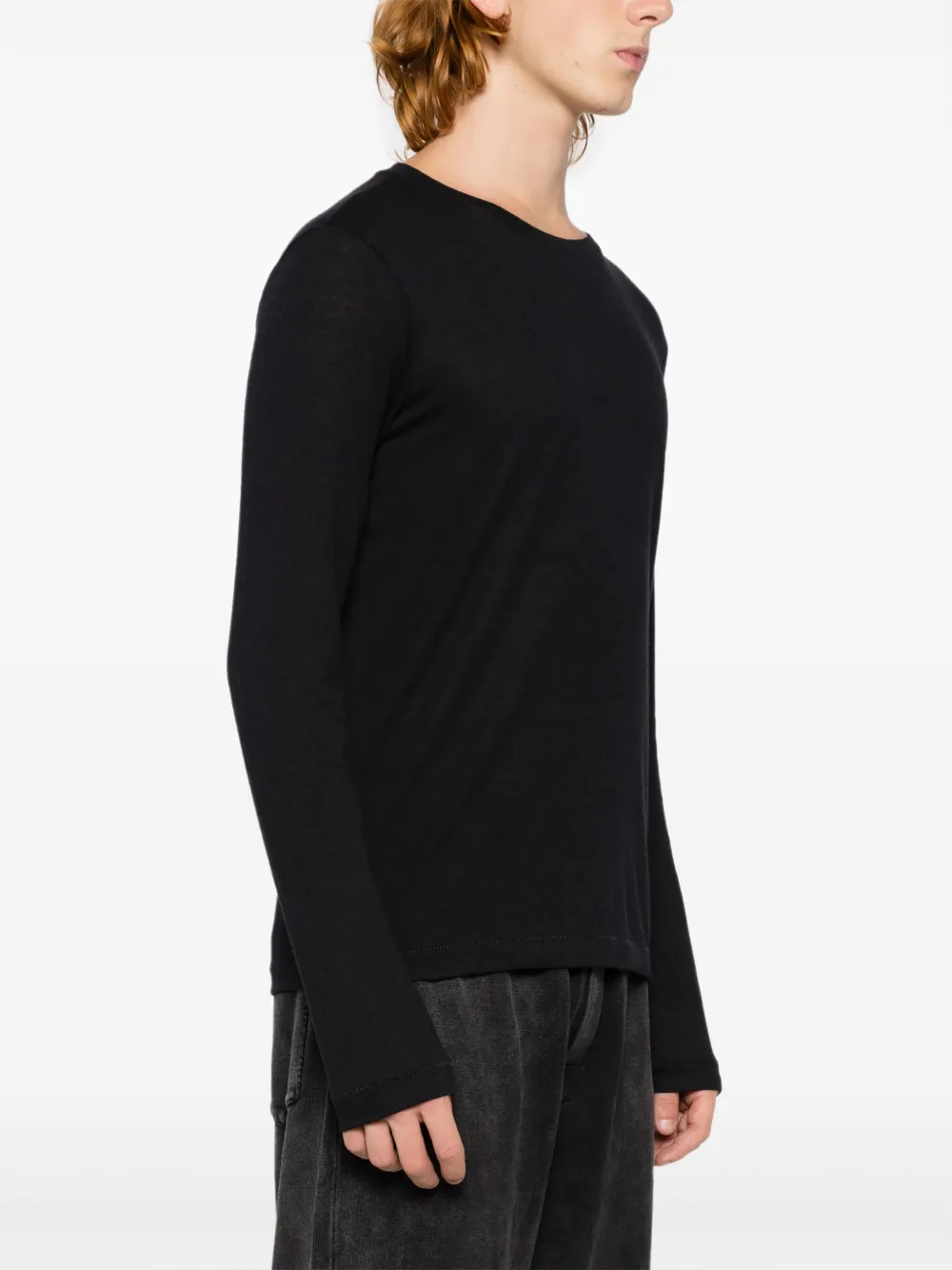 Osklen Jersey T-shirt met ronde hals Zwart