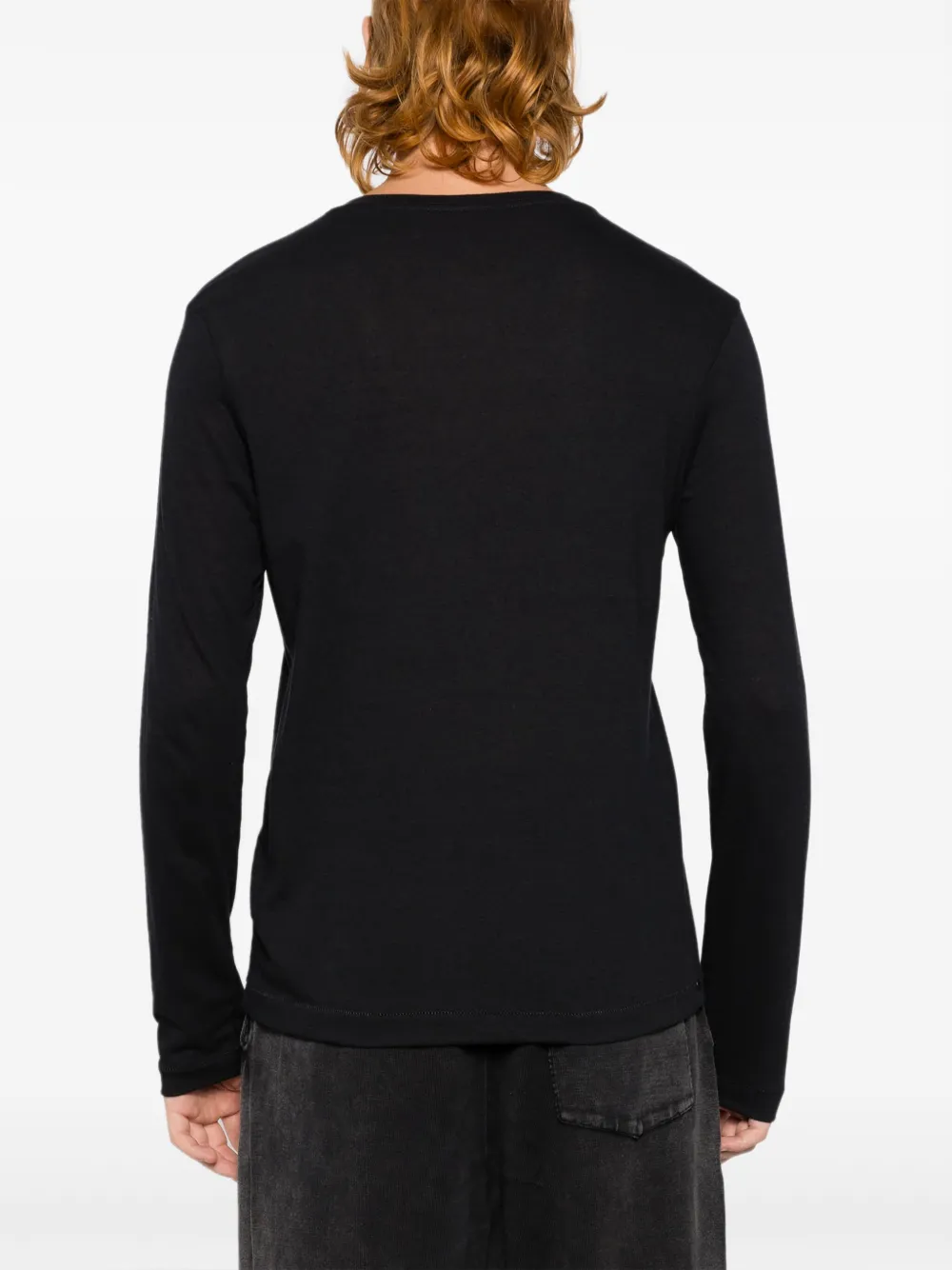 Osklen Jersey T-shirt met ronde hals Zwart