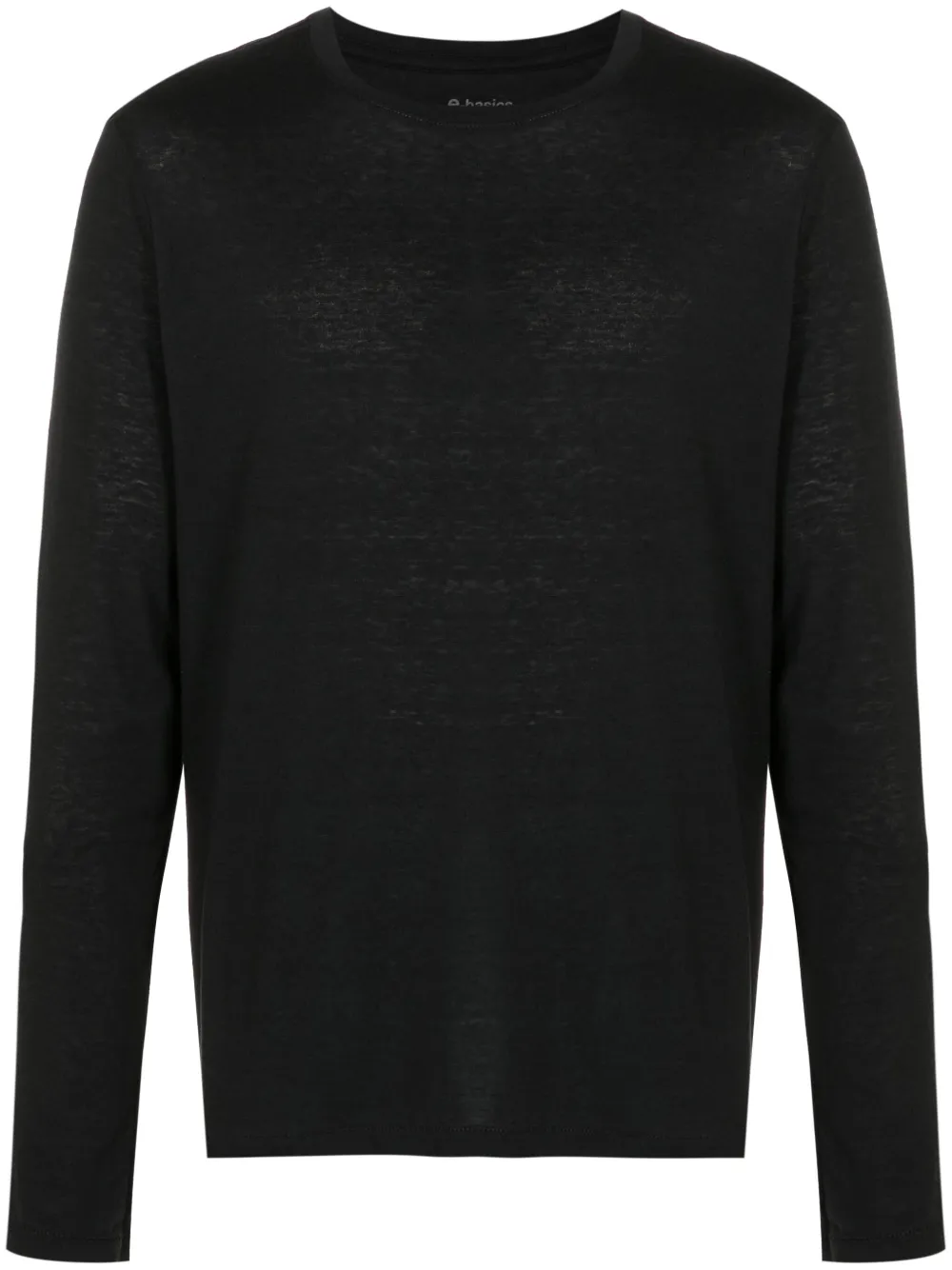Osklen Jersey T-shirt met ronde hals Zwart