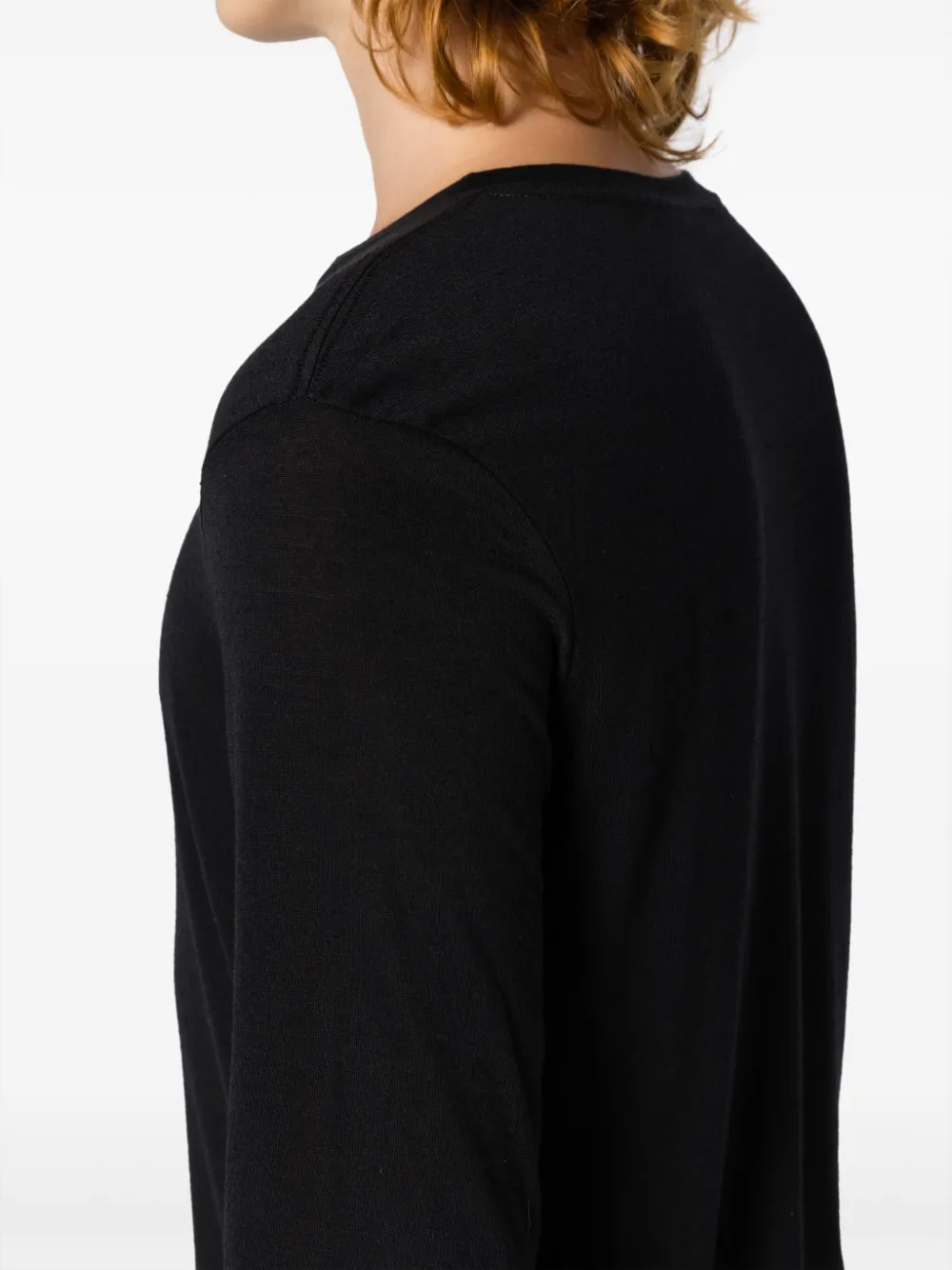 Osklen Jersey T-shirt met ronde hals Zwart