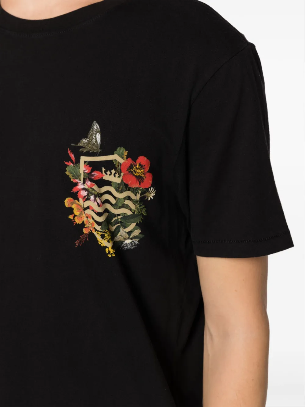 Osklen Katoenen T-shirt met grafische print Zwart
