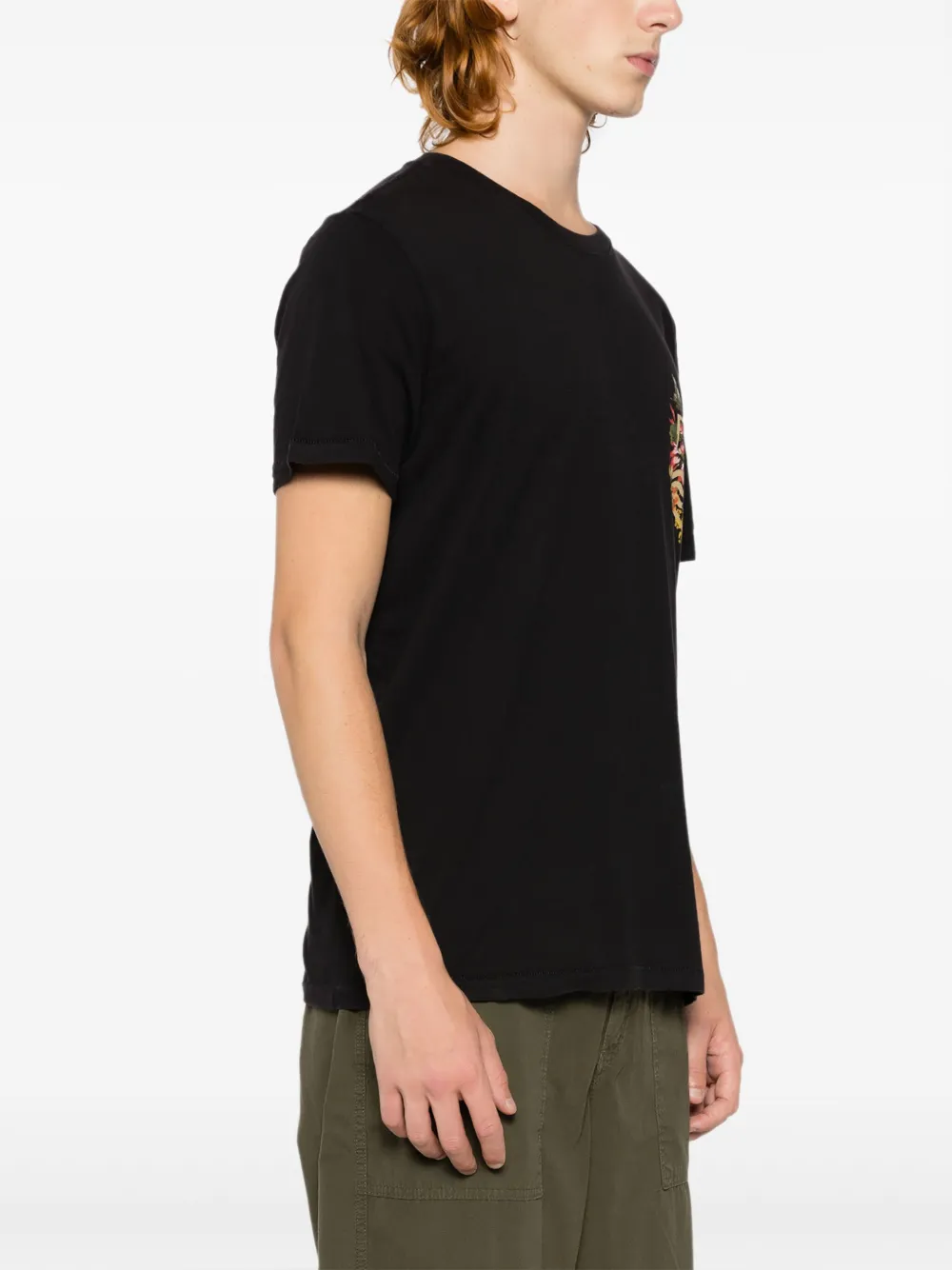 Osklen Katoenen T-shirt met grafische print Zwart