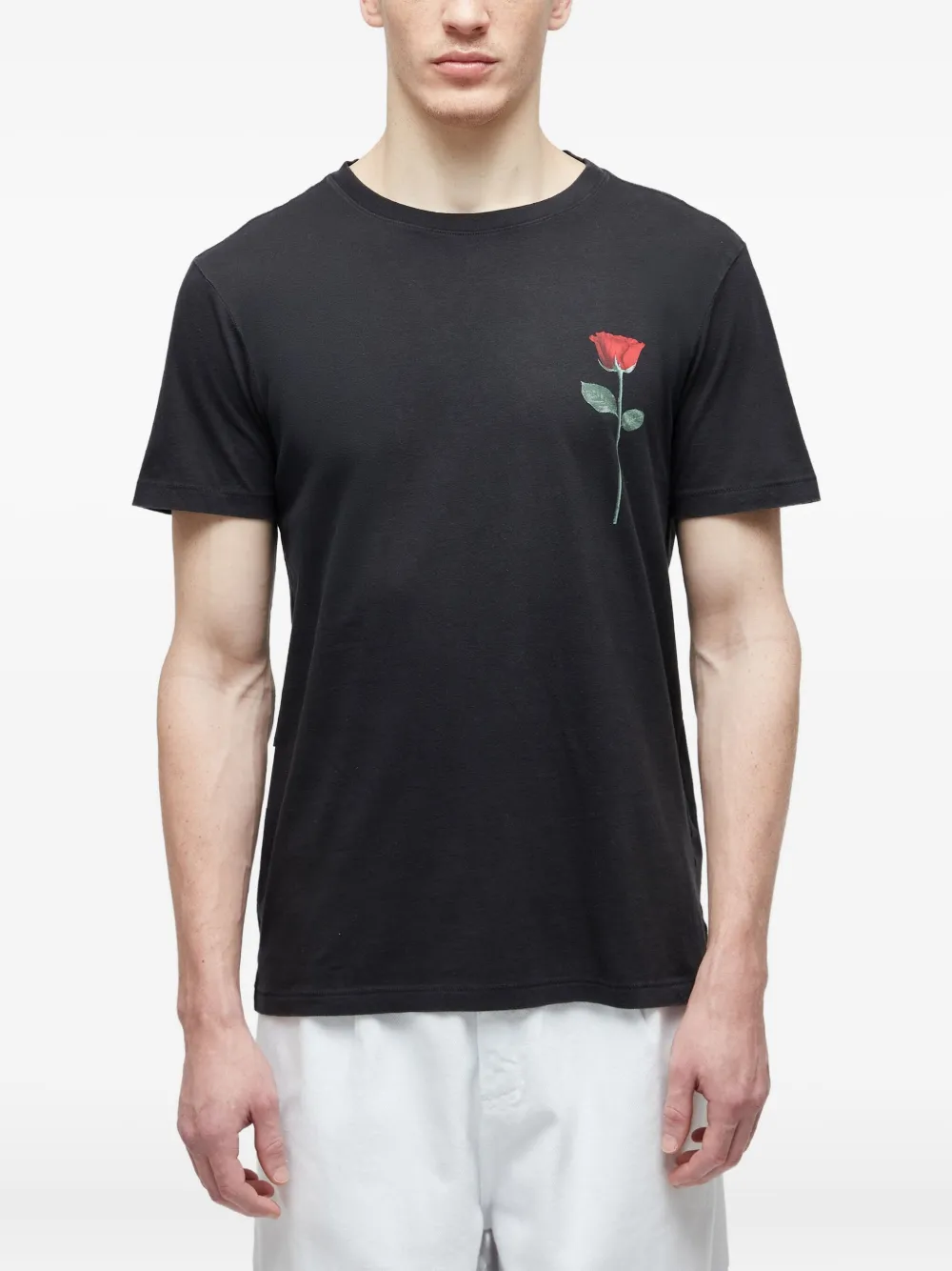 Osklen T-Shirt mit grafischem Print | Schwarz | Image 1