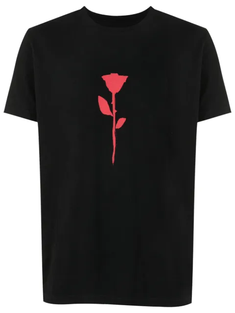 Osklen rose-print cotton T-shirt