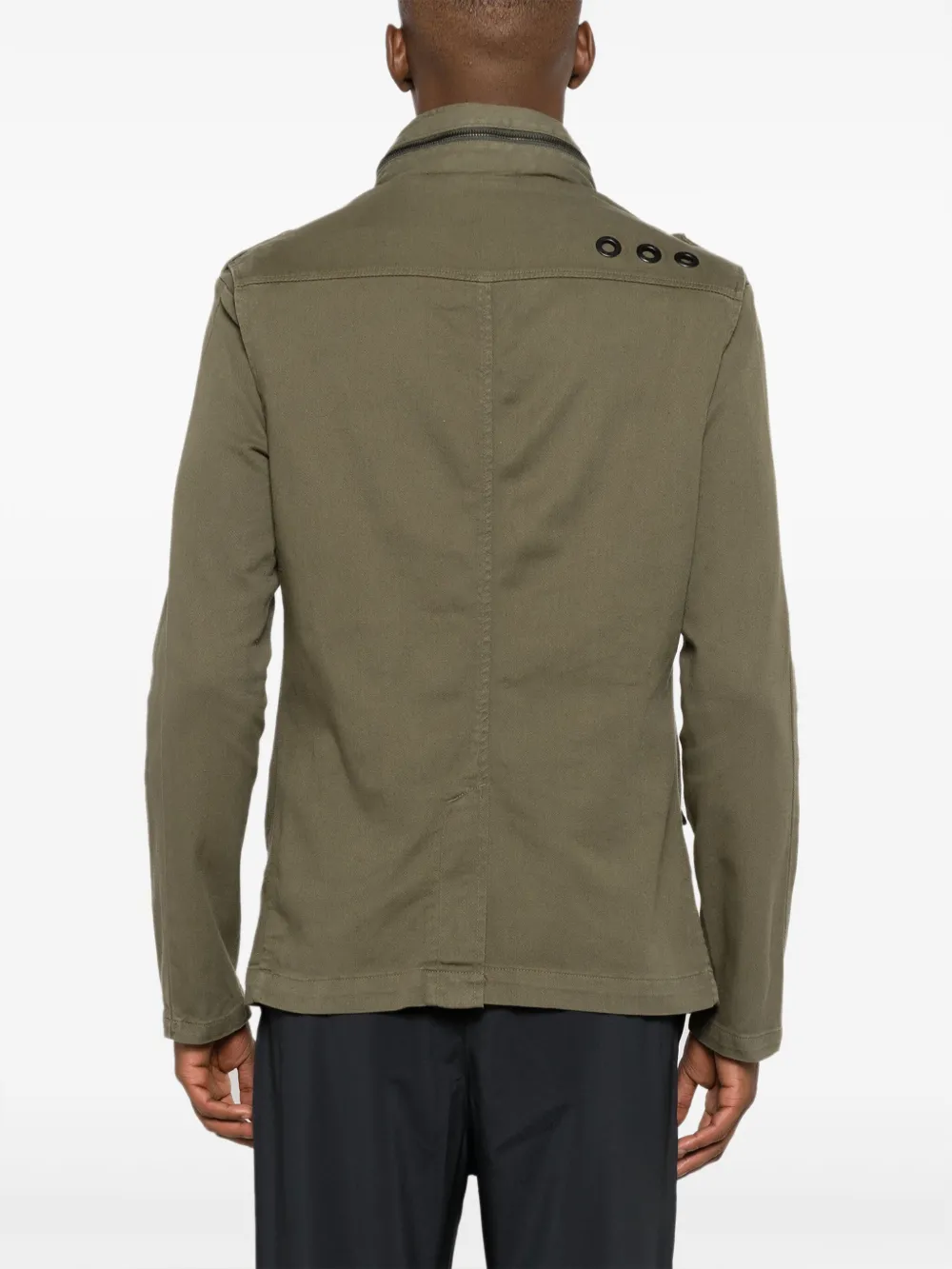 Osklen Multiple-pocket Military Jacket In Green