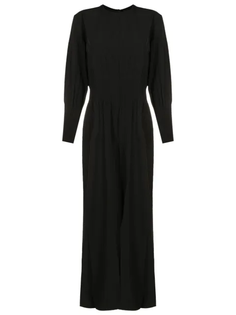 Osklen long-sleeve wide-leg jumpsuit