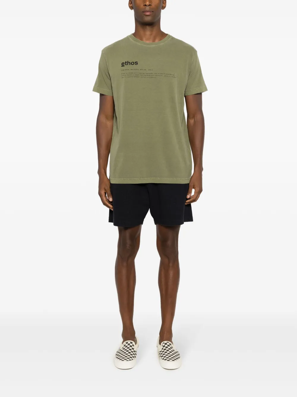 Osklen Camiseta de algodão assimétrica | Camisetas | Image 2