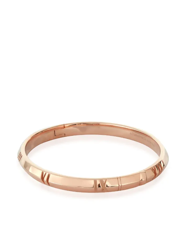 Tiffany Atlas Bangle TIFFANY Atlas Roman Numeral Sterling Silver