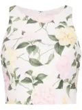 Sachin & Babi Lexie floral-print tank top - Pink