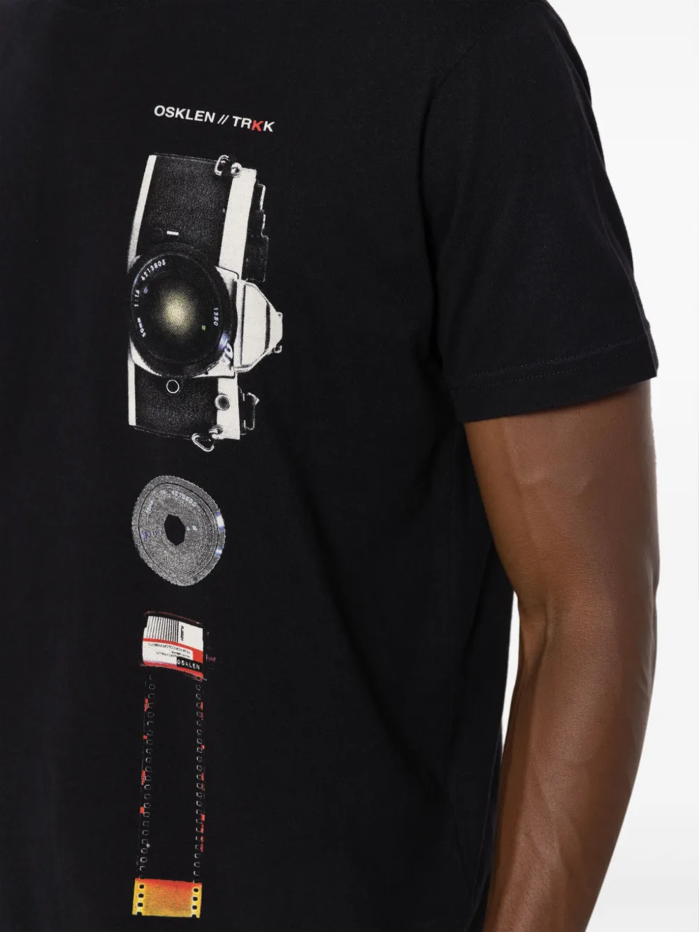 Osklen Katoenen T-shirt met grafische print Zwart