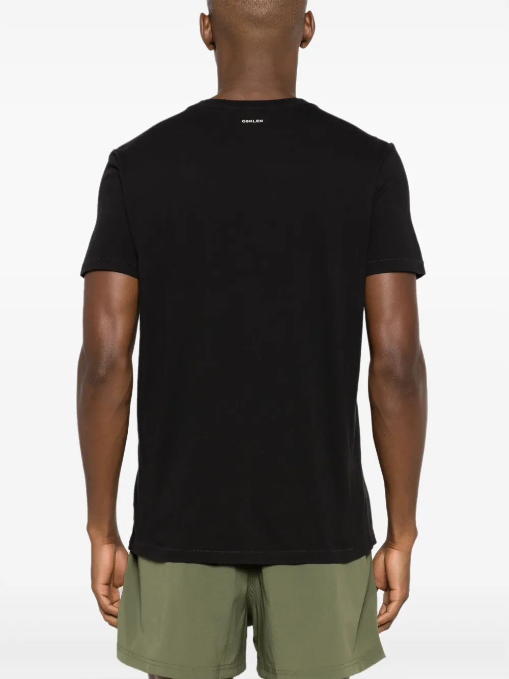 Osklen T-shirt met bloemenprint Zwart