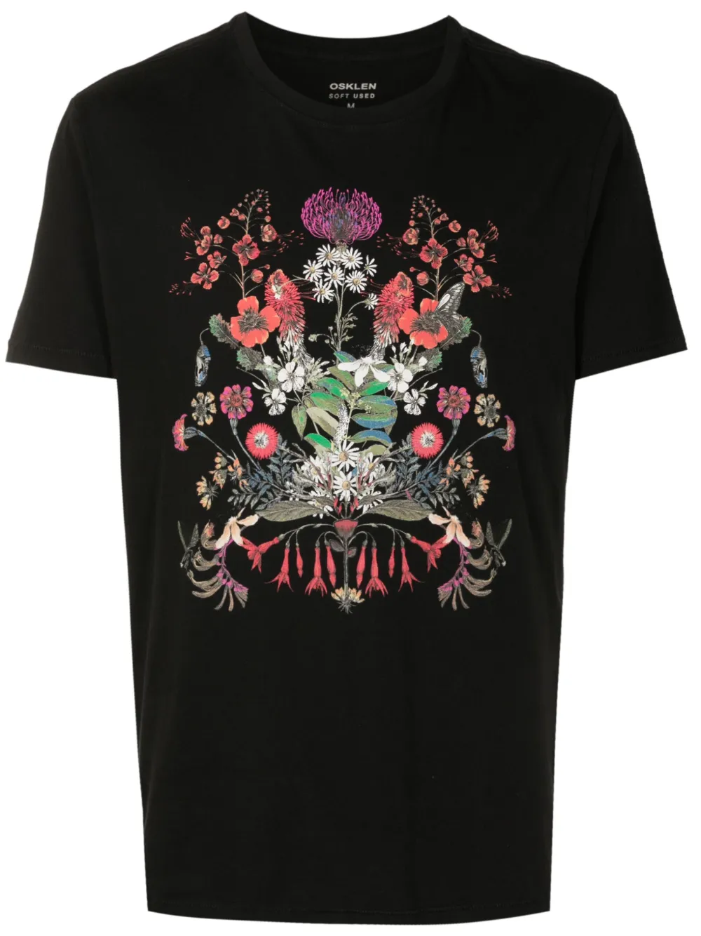 Osklen Camiseta com estampa floral | Preto | Image 1