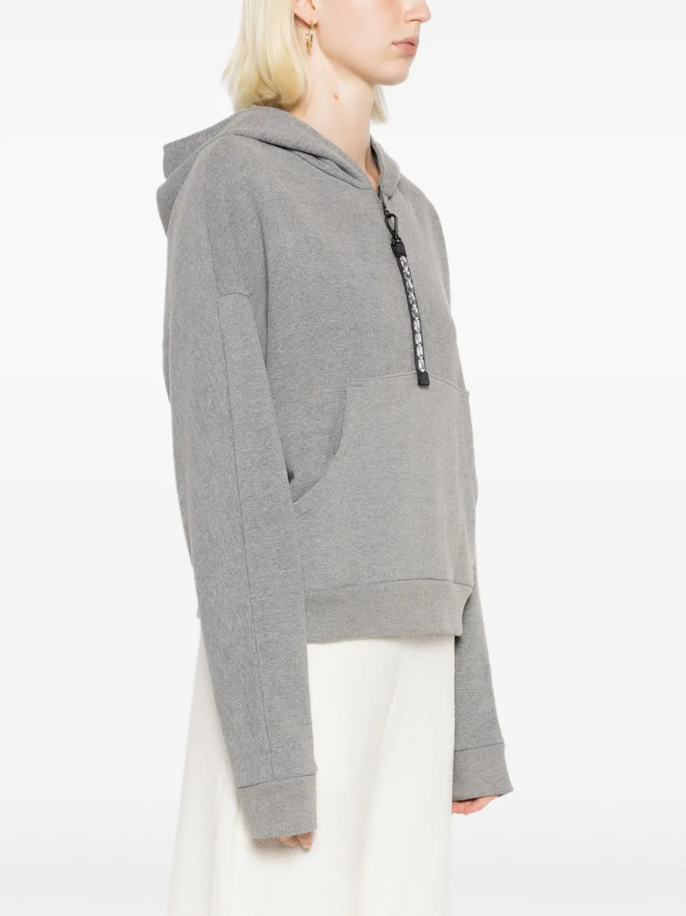 Osklen Hoodie verfraaid met kristallen Grijs