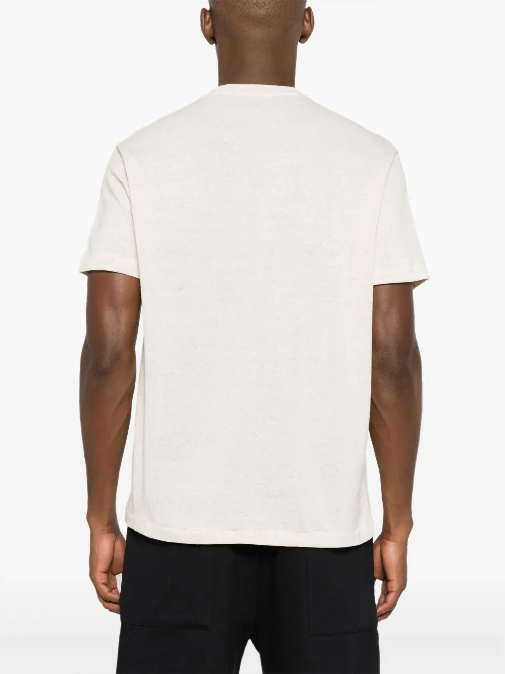 Osklen Katoenen T-shirt met tekst Beige
