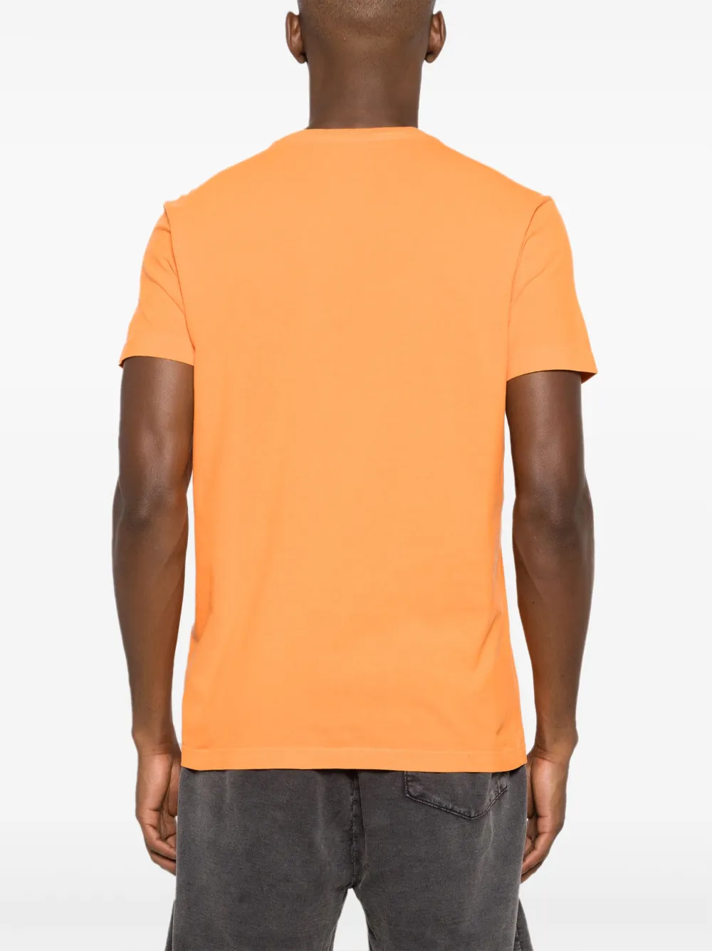 Osklen Katoenen T-shirt met logoprint Oranje
