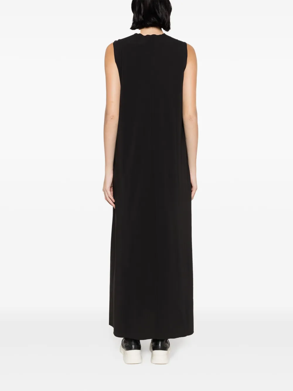 Osklen Mouwloze maxi-jurk Zwart