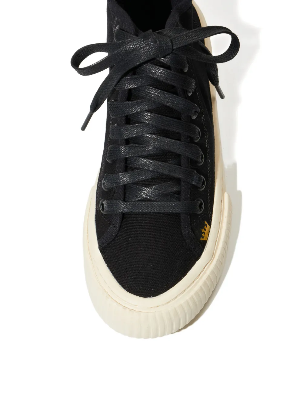 Osklen High-top canvas sneakers Zwart