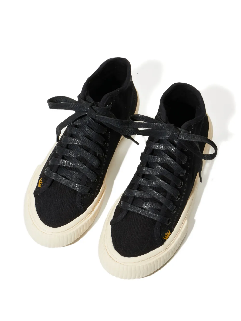 Osklen High-top canvas sneakers Zwart