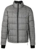 Osklen checked padded jacket - Black