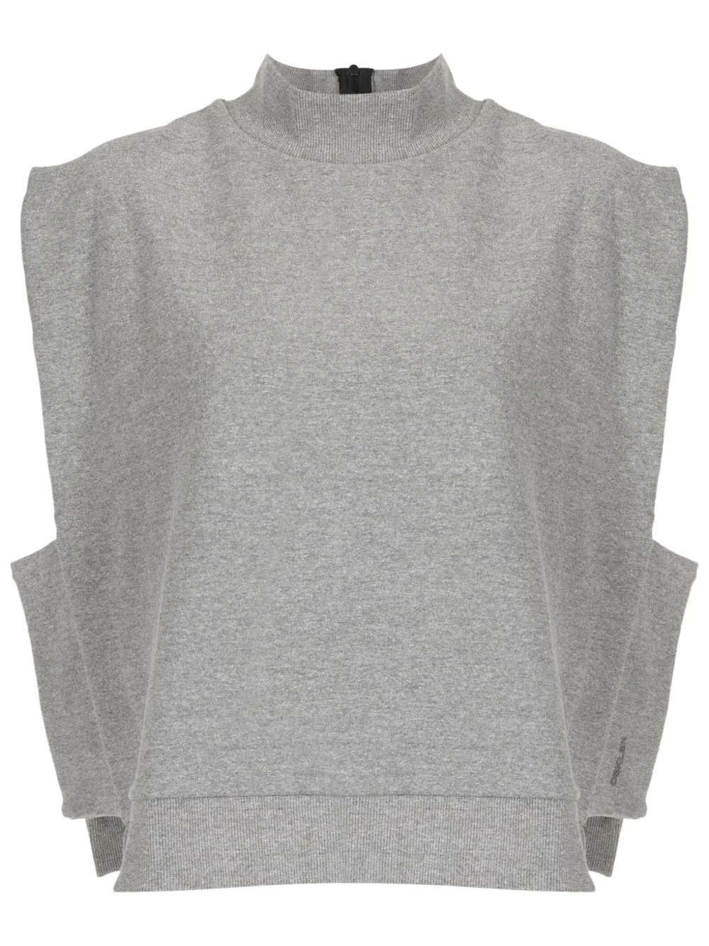 Osklen Mouwloze tanktop met hoge hals Grijs