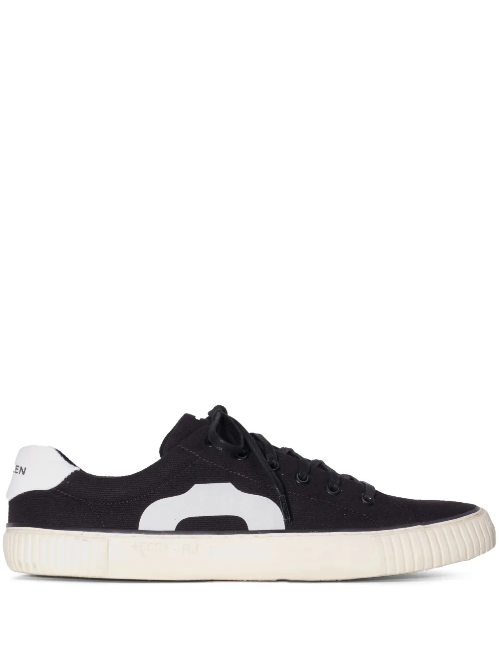 Osklen logo-print low-top sneakers Black