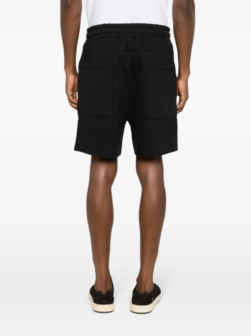 Osklen Jersey shorts met elastische taille Zwart