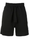 Osklen elasticated-waist jersey shorts - Black
