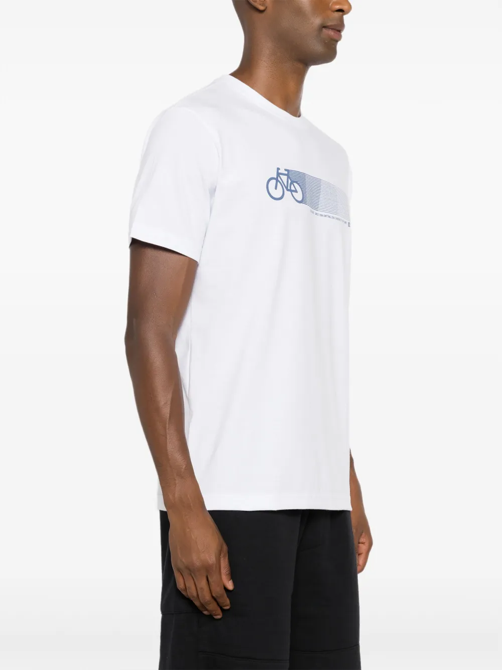Osklen Katoenen T-shirt met grafische print Wit