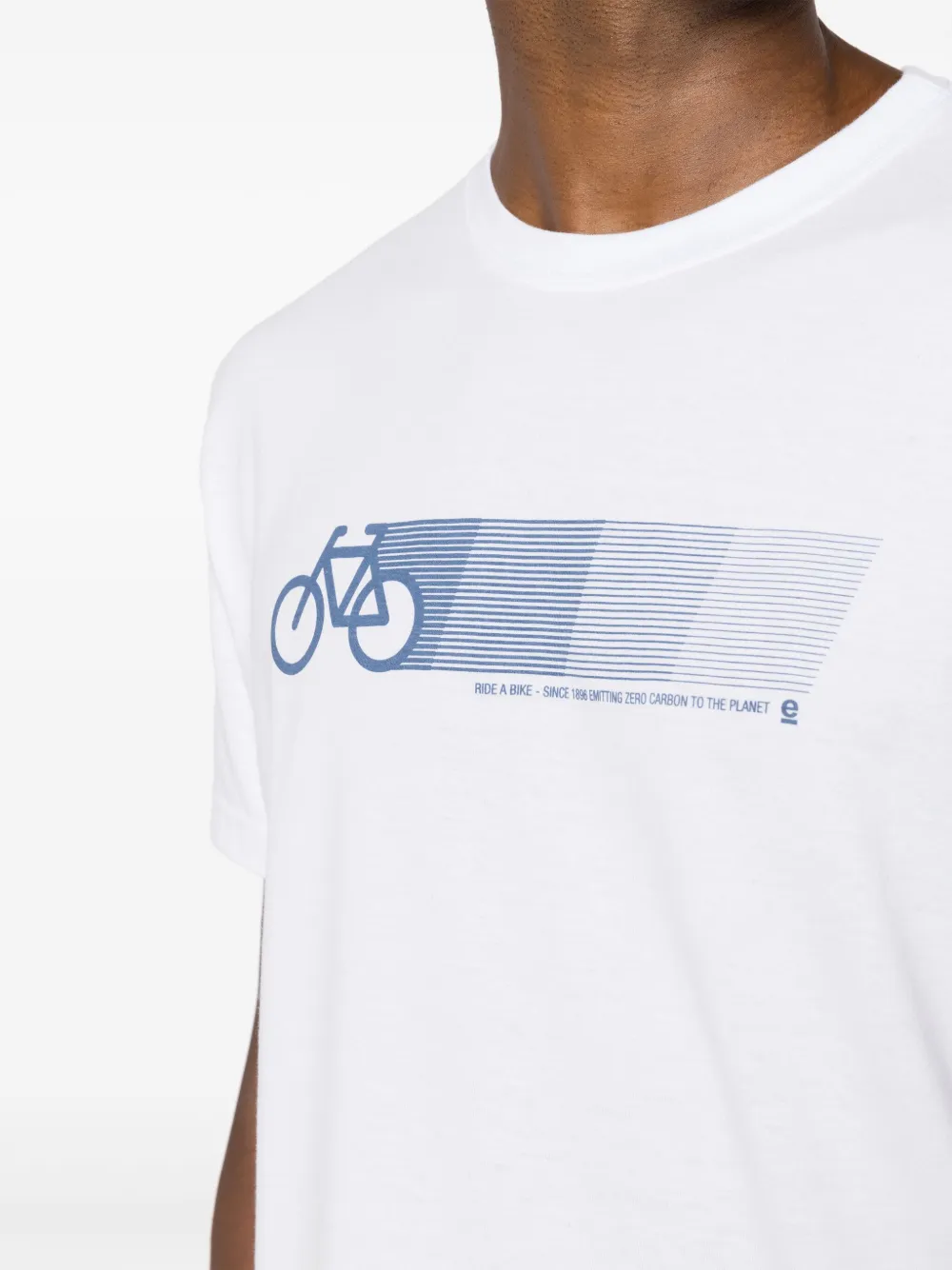 Osklen Katoenen T-shirt met grafische print Wit