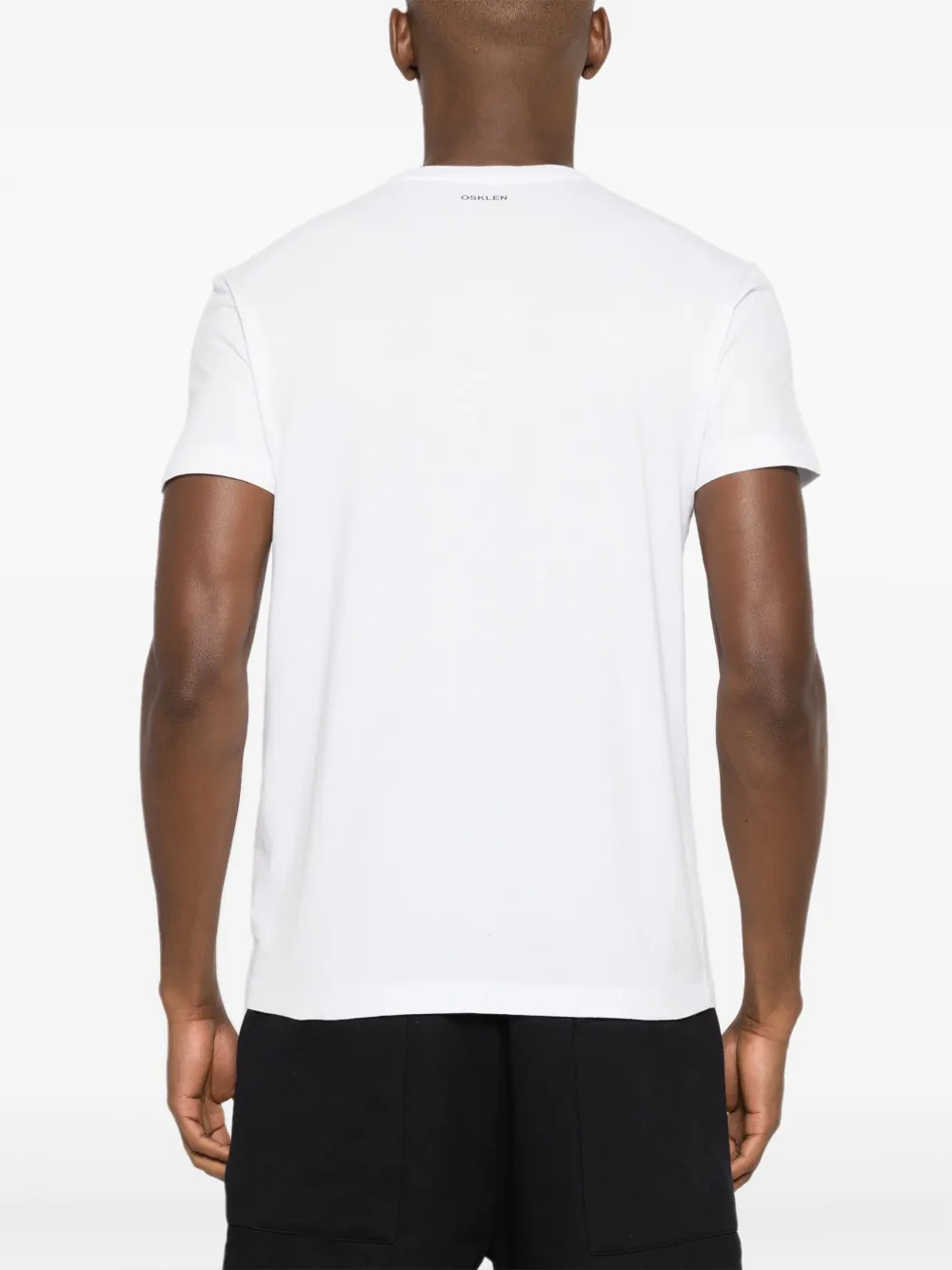 Osklen Katoenen T-shirt met tekst Wit