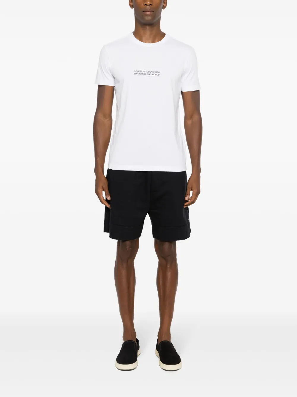 Osklen Camiseta com estampa de texto | Camisetas | Image 2