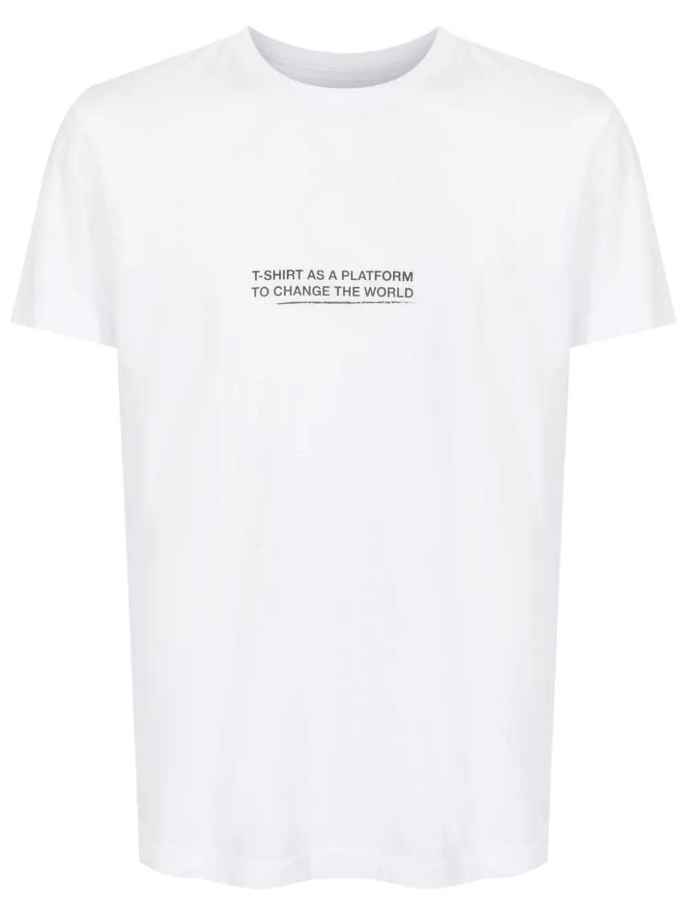 Osklen Camiseta com estampa de texto | Branco | Image 1