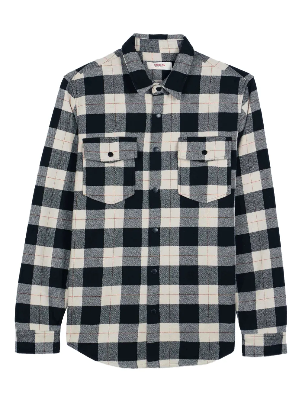 Osklen Camisa xadrez com abotoamento | Neutro | Image 1